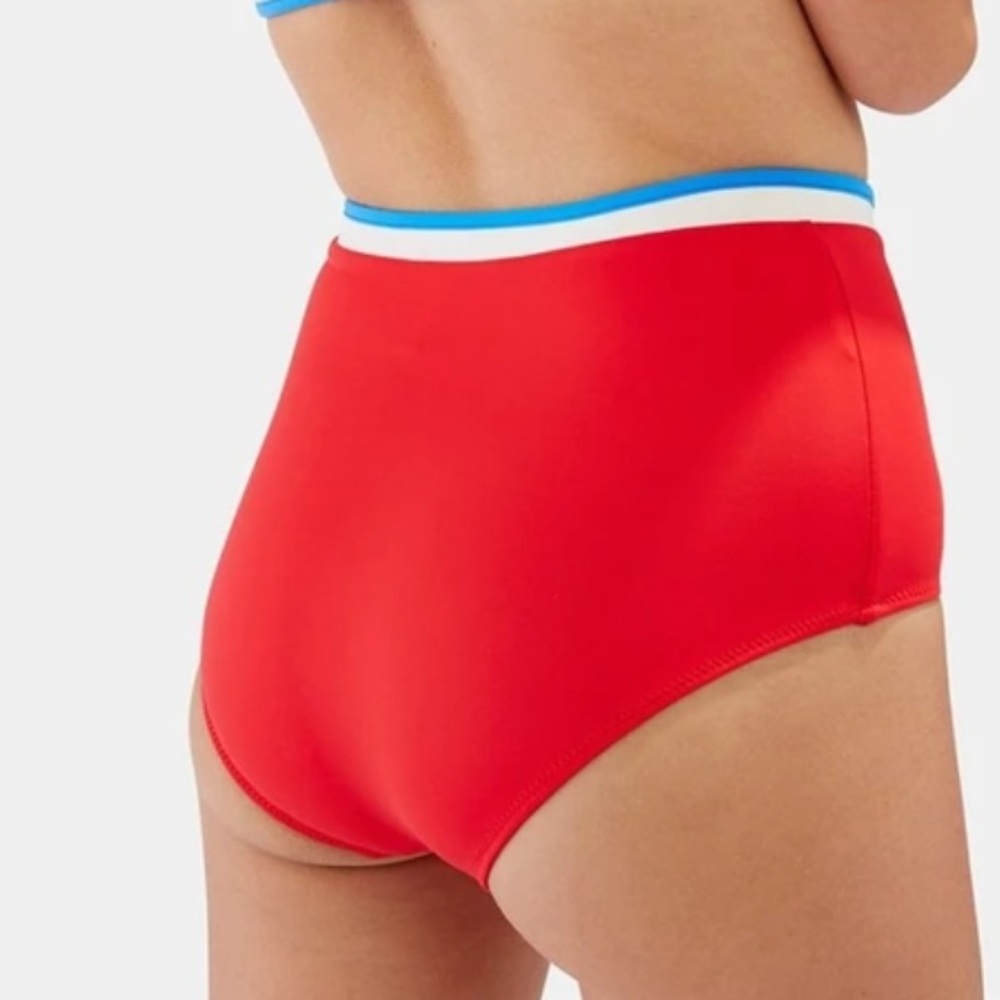 Solid & Striped Bikini Bottom - Picture 3 of 6